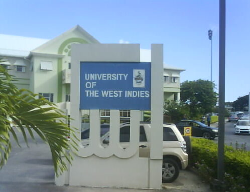 sign for the university of the west indies barbados e1763636784696
